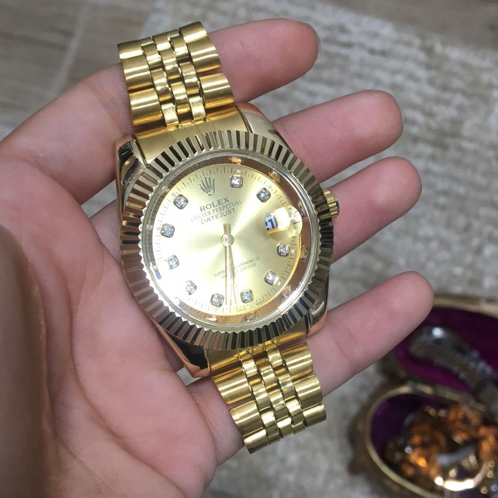 Gold watch